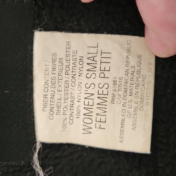 THE North Face Polartec Black Zip-Up Outdoor Jacket - Picture 8 of 10